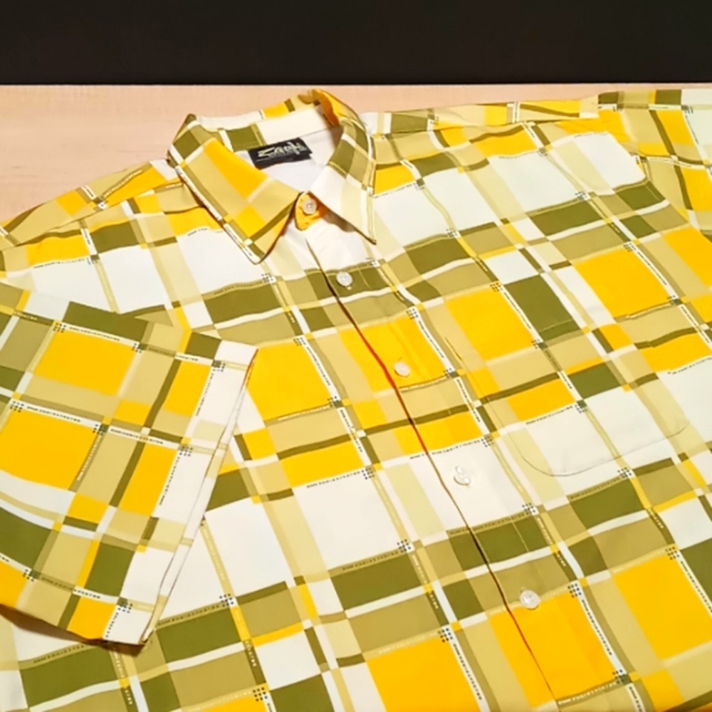Vintage Club Zam 2002 Casual Button Up Shirt